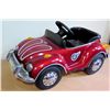 Image 1 : Junior Sportsters Child's Riding Pedal, Volkswagen Beetle Car, Red