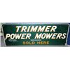 Image 1 : Vintage Metal Sign "Trimmer Power Motors Sold Here"