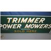 Image 2 : Vintage Metal Sign "Trimmer Power Motors Sold Here"