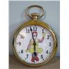 Image 1 : Vintage Ronald McDonald Clown Pocket Watch Hanging Clock, Battery Operated