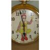 Image 2 : Vintage Ronald McDonald Clown Pocket Watch Hanging Clock, Battery Operated