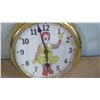 Image 4 : Vintage Ronald McDonald Clown Pocket Watch Hanging Clock, Battery Operated