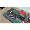 Image 10 : Railroad Station in Plexiglass w/ Transformer - Station House, Rail Crossing, etc