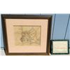 Image 1 : Antique Framed Map of Honolulu & Certificate of Authenticity, Circa 1893 (Approx. 27x25)
