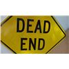 Image 2 : Yellow Black "Dead End" Street Sign