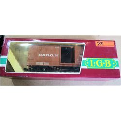 Train Car 4067 D&RGW in Box by L.G.B. Lehmann-Gross Bahn Big Train