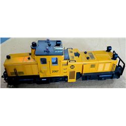 Yellow Connector Car in Box by L.G.B. Lehmann-Gross Bahn Big Train