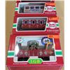 Image 1 : Qty 3 Train Cars 33077, 31500 & 42215 in Box by L.G.B. Lehmann-Gross Bahn Big Train