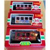 Image 1 : Qty 3 Train Cars 35075, 33077 & 36075 in Box by L.G.B. Lehmann-Gross Bahn Big Train