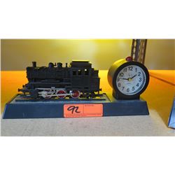 Lionel Collectible Train Watch & Train w/ Quartz Clock on Base