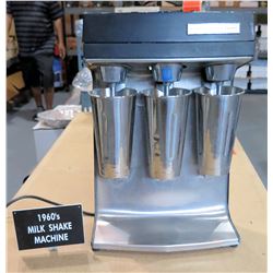 Scovill Hamilton Beach 1960's Triple Milk Shake Machine