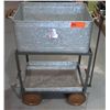 Image 1 : Vintage Rolling Cooler Cart w/ Bottle Opener