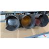 Image 2 : Red, Yellow, Green Traffic Lights w/ Brackets