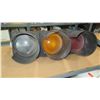 Image 4 : Red, Yellow, Green Traffic Lights w/ Brackets