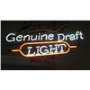Image 3 : Neon Light Bar Sign - Miller Genuine Draft Light ("Miller" Part Doesn't Light Up)