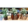 Image 1 : Qty 3 Artificial Plants