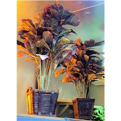 Qty 2 Artificial Plants