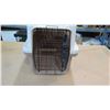Image 2 : Plastic Pet Carrier w/ Metal Door