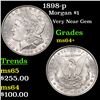 Image 1 : 1898-p Morgan Dollar $1 Grades Choice+ Unc