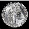 Image 3 : 1936-d Mercury Dime 10c Grades GEM+ Unc