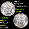 Image 1 : 1888-o Morgan Dollar $1 Grades Choice+ Unc