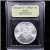 Image 4 : ***Auction Highlight*** 1882/1-p Morgan Dollar $1 Graded GEM Unc By USCG (fc)