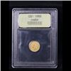 Image 4 : ***Auction Highlight*** 1889 Gold Dollar $1 Graded Choice Unc By USCG (fc)