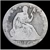 Image 2 : 1855-o Seated Half Dollar 50c Grades g+