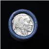 Image 3 : Buffalo Nickel Shotgun Roll in Old Bank Style 'Bell Telephone' Wrapper 1919 & d Mint Ends