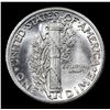 Image 3 : 1938-p Mercury Dime 10c Grades Choice Unc+ FSB