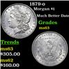 Image 1 : 1879-o Morgan Dollar $1 Grades Select Unc