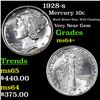 Image 1 : 1928-s Mercury Dime 10c Grades Choice+ Unc