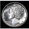 Image 2 : 1928-s Mercury Dime 10c Grades Choice+ Unc