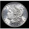 Image 2 : ***Auction Highlight*** 1891-s Morgan Dollar $1 Graded GEM+ Unc By USCG (fc)