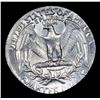 Image 3 : ***Auction Highlight*** 1965-p Mint Error Washington Quarter 25c Graded Select+ Unc By USCG (fc)