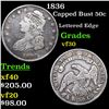 Image 1 : 1836 Capped Bust Half Dollar 50c Grades vf++