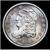 Image 2 : ***Auction Highlight*** 1833 Capped Bust Half Dime 1/2 10c Graded Choice Unc By USCG (fc)