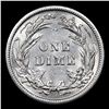 Image 3 : 1906-p Barber Dime 10c Grades Select Unc