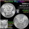 Image 1 : ***Auction Highlight*** 1886-o Morgan Dollar $1 Graded Select Unc PL By USCG (fc)