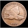 Image 2 : 1858 LL Flying Eagle Cent 1c Grades vf+