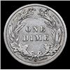 Image 3 : 1908-s Barber Dime 10c Grades vf++