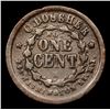 Image 3 : 1863 Indian Civil War Token 1c Grades xf