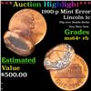 Image 1 : ***Auction Highlight*** 1990-p Mint Error Lincoln Cent 1c Grades Choice+ Unc RB (fc)