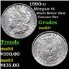 Image 1 : 1890-o Morgan Dollar $1 Grades Select+ Unc
