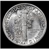 Image 3 : 1937-d Mercury Dime 10c Grades Choice Unc+ FSB