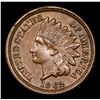 Image 2 : 1862 Indian Cent 1c Grades Choice AU