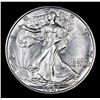 Image 2 : 1941-d Walking Liberty Half Dollar 50c Grades Select+ Unc