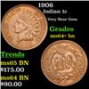 Image 1 : 1906 Indian Cent 1c Grades Choice+ Unc BN