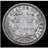 Image 3 : 1858-p Seated Liberty Half Dime 1/2 10c Grades vf++