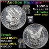 Image 1 : ***Auction Highlight*** 1882-s Morgan Dollar $1 Graded Select Unc+ DMPL By USCG (fc)